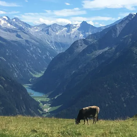 Katharina Bis 12 Personen Mit Saunachalet Und Blick Auf Bergwelt Des Zillertals דירה היפאך