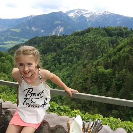 アパート Katharina Bis 5 Personen Mit Saunachalet Und Blick Auf Bergwelt Des Zillertals